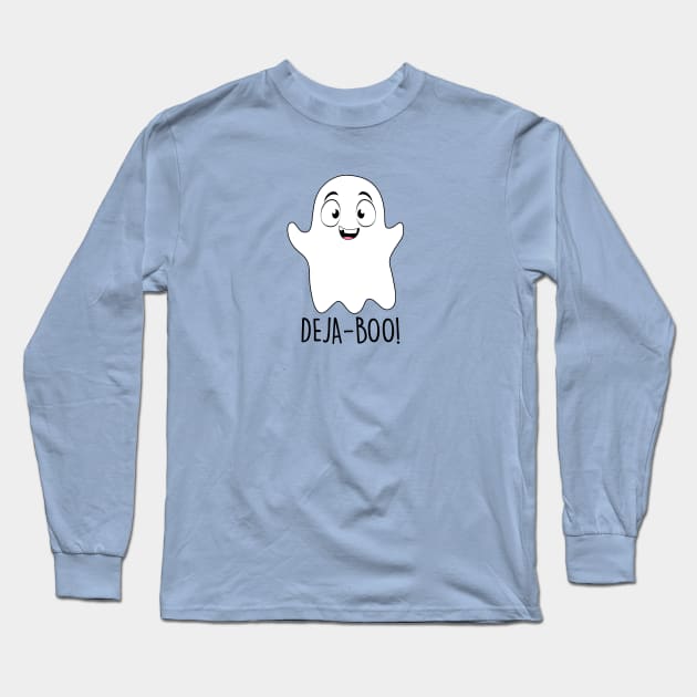 Deja-Boo Long Sleeve T-Shirt by NotSoGoodStudio